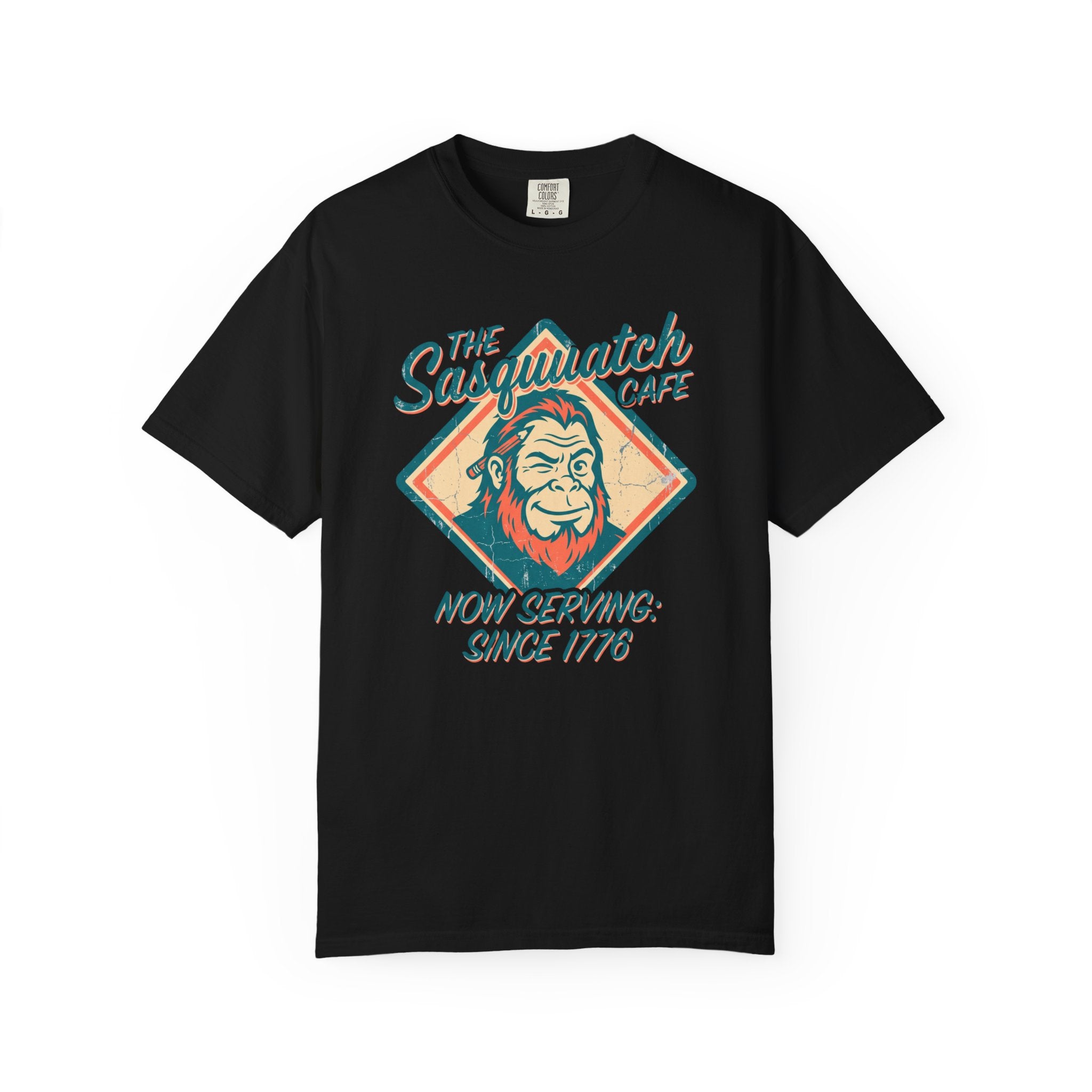 The Sasquuatch Cafe T-shirt