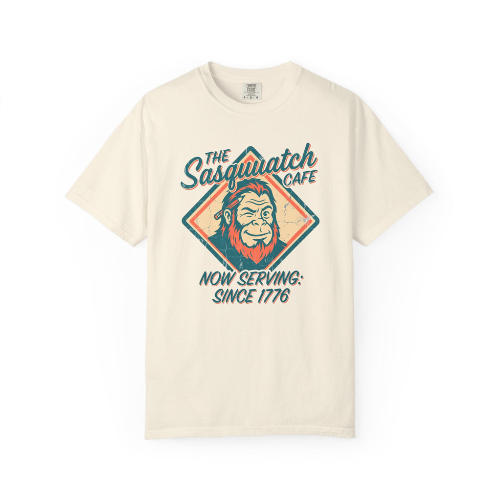 The Sasquuatch Cafe T-shirt
