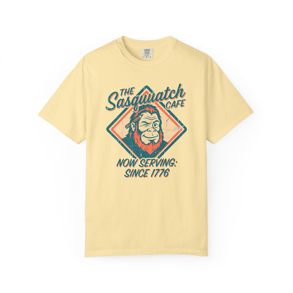 The Sasquuatch Cafe T-shirt